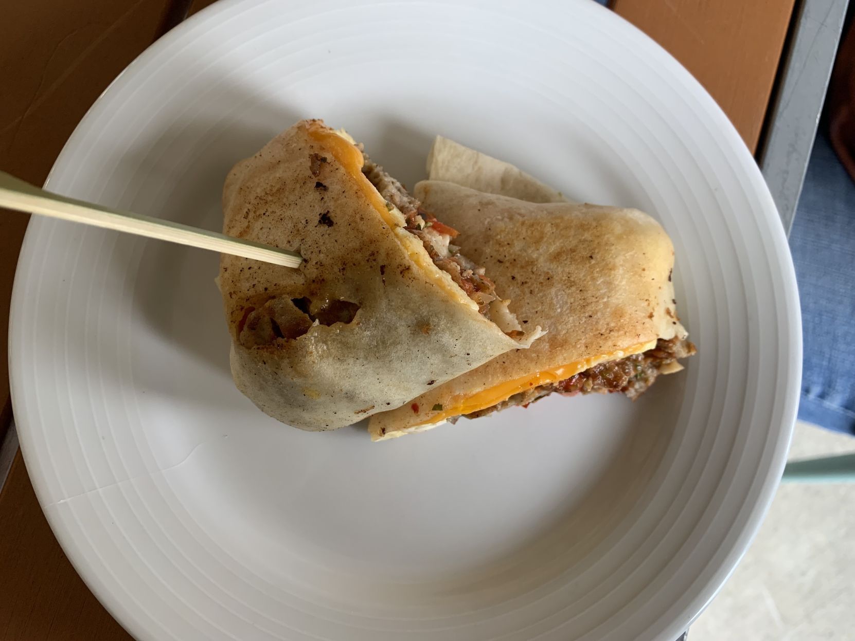 Ancora breakfast burrito